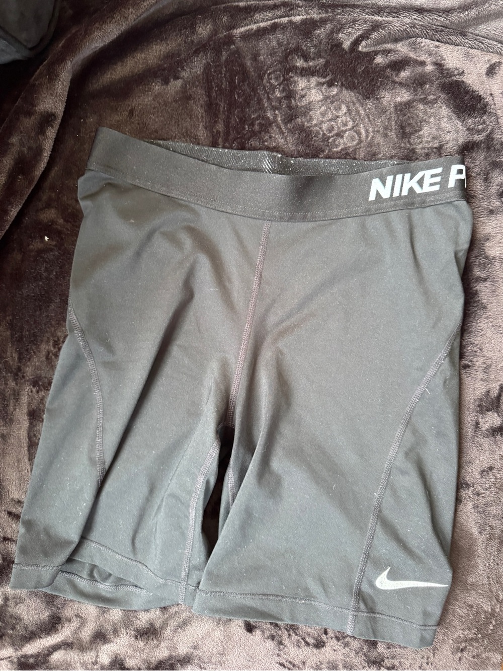 Nike Black Women's Athletic Compression Shorts